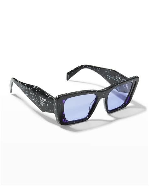 prada mens butterfly glasses|Prada marble acetate butterfly sunglasses.